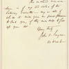 John Osborne Sargent letter to E.A. Duyckinck