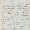 Francis Parkman, Jr. letter