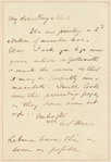 Caleb Sprague Henry letter to E.A. Duyckinck