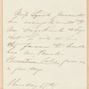 Note to E.A. Duyckinck