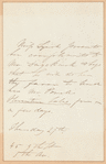 Note to E.A. Duyckinck