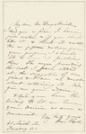 Letter to E.A. Duyckinck