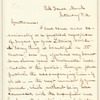 Letter to Messrs. Duyckinck