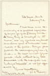 Letter to Messrs. Duyckinck