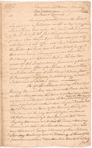 Letter from Thomas Martin