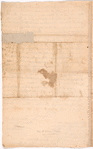Letter from Thomas Martin