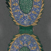 Miniature leaf-shaped Qur’an ...