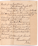 Letter from Peter Oliver to Thomas Hutchinson