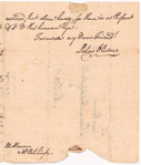 Letter from Peter Oliver to Thomas Hutchinson