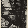 El Second and Third Avenue Lines, Hanover Square and Pearl Street