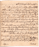 Letter from Peter Oliver to Thomas Hutchinson