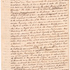 Letter to Dennys De Berdt