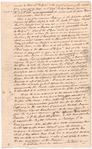 Letter to Dennys De Berdt