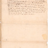 Letter to Dennys De Berdt