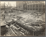 American Museum of Natural History, East Wing construction