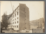 American Museum of Natural History, East Wing construction