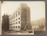 American Museum of Natural History, East Wing construction