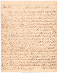 Letter from Peter Oliver to Thomas Hutchinson