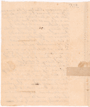 Letter from Samuel Holden Parsons