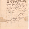 Letter from Samuel Holden Parsons