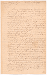 Letter from Thomas Pownall to William Cooper