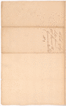 Letter from S. Venner to Francis Bernard