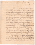 Letter from John Boylston to William Cooper