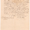 Letter from John Boylston to William Cooper