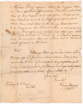 Letter from Martha Curtis to William Cooper