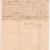 Letter from William Cooper to Martha Curtis