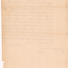 Letter from Thomas Hutchinson to the Council of Massachusetts