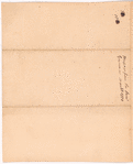 Letter from Thomas Hutchinson to the House of Representatives of Massachusetts