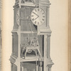 Tower clock movement, dials and bell, as arranged in a tower