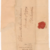 Letter from Arthur Lee