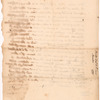 Letter from Thomas Wendell to William Cooper