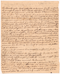 Letter from Arthur Lee