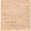 Letter from Arthur Lee