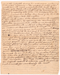 Letter from Arthur Lee