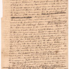 Letter to Henry Marchant