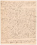 Letter from Arthur Lee