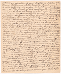 Letter from Arthur Lee