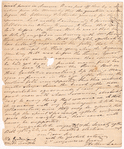 Letter from Arthur Lee
