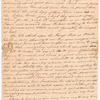 Letter from Arthur Lee