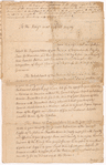 Petition by the House of Representatives of Massachusetts to the King of Great Britain