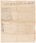 Notes for the statement composed by the Committee of Correspondence on the rights of the colonists as men, Christians, and subjects