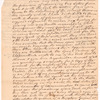 Letter from James Warren
