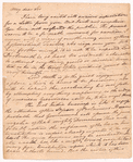 Letter from Arthur Lee