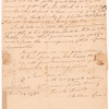 Letter from Arthur Lee