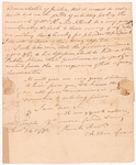 Letter from Arthur Lee