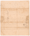 Letter from Arthur Lee